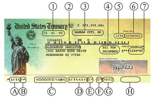 image of Treasury check